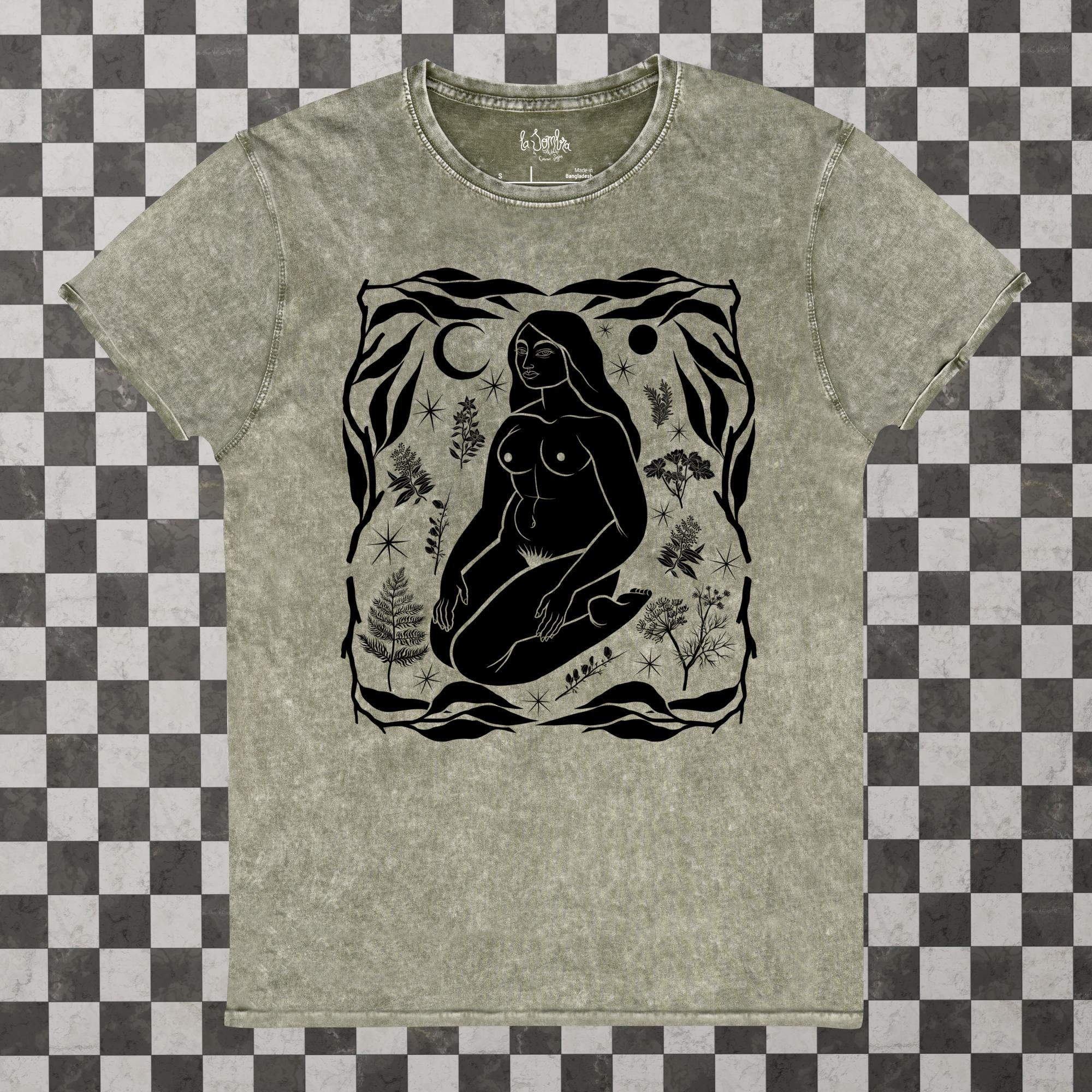 Bruja - Denim T-Shirt