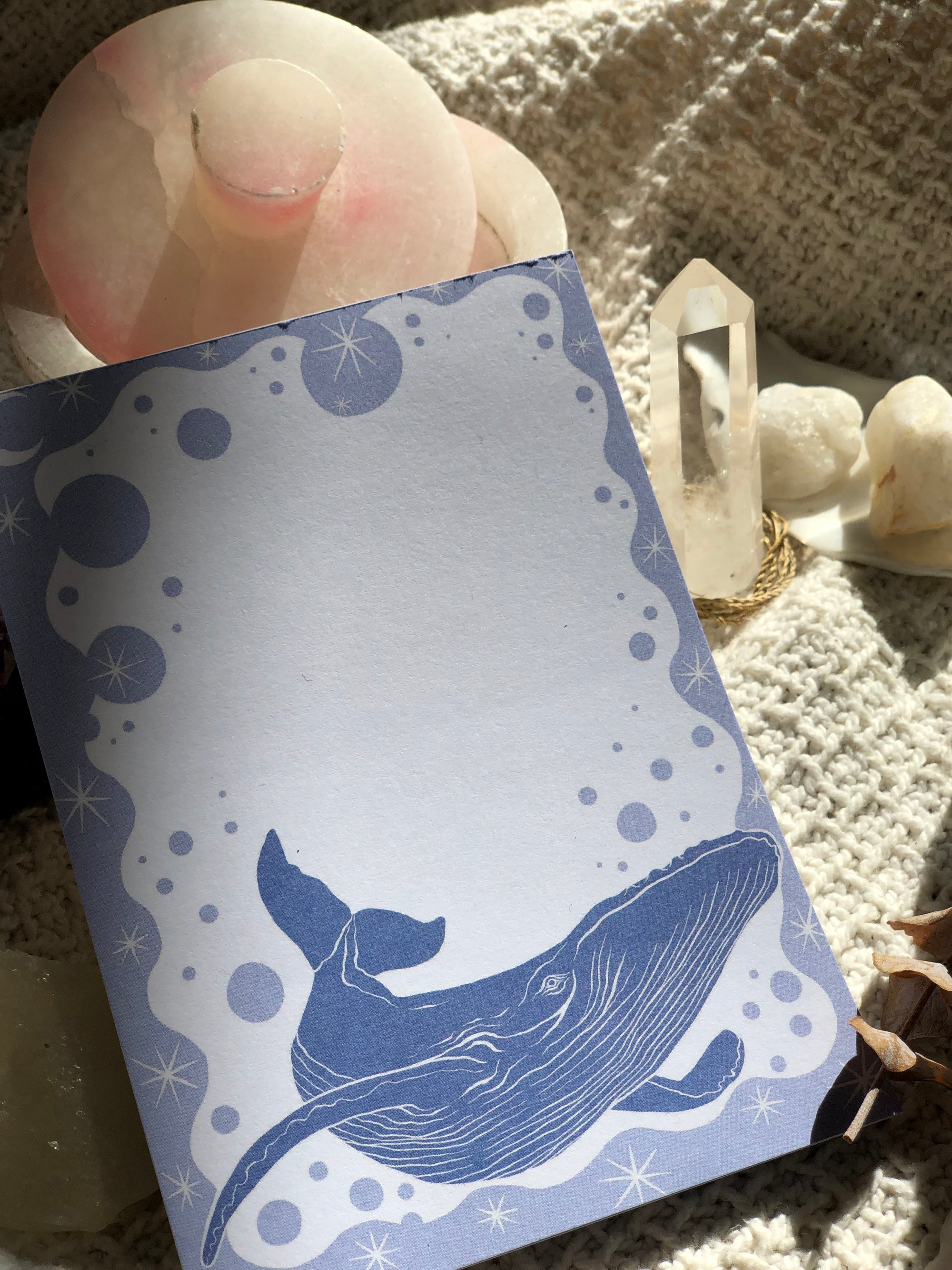 Whale Memo Notepad