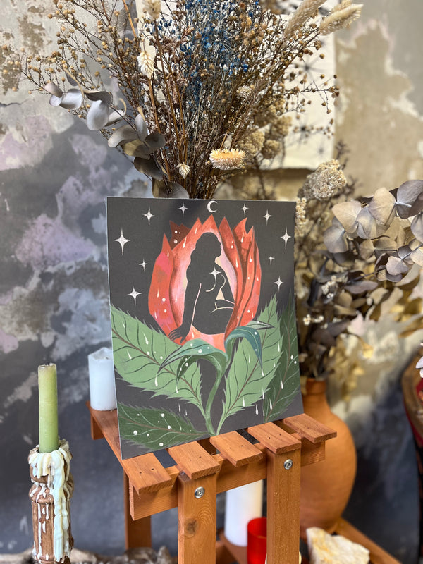 Nació de una flor